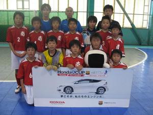 尼崎南サッカークラブA チーム写真