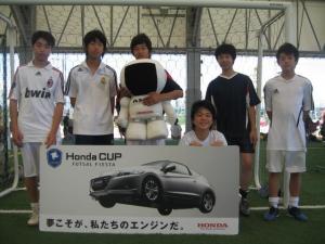 デウソン神戸フットサルスクール チーム写真