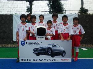 栗の実サッカークラブ チーム写真