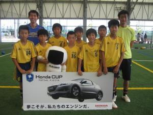 春日サントス・イエロー チーム写真