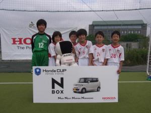 栗の実サッカークラブ チーム写真