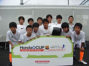 茨木郡山FCホワイト チーム写真