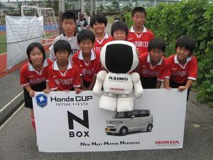 鳴尾北フットサルクラブ チーム写真
