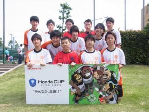 東京成徳大学高校フットサル同好会B チーム写真