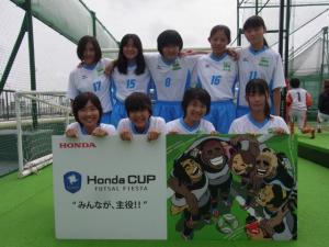 FRIENDLYレディースU-15 チーム写真