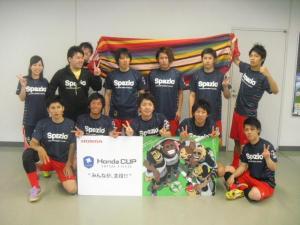 PRIDE/futsal arena チーム写真