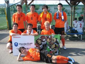 大人のサッカーチーム チーム写真
