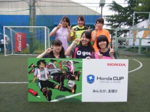 貞静学園高等学校 女子フットサル部B チーム写真