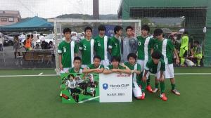 関東国際高等学校フットサル部 チーム写真