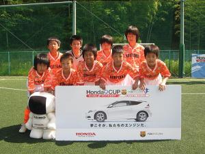 茨木郡山FCジュニア チーム写真